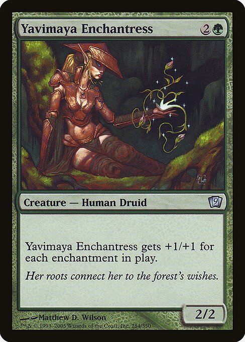 9ED: Yavimaya Enchantress (Foil)