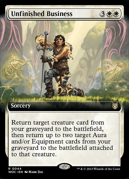 WOC: Unfinished Business (Extended Art)
