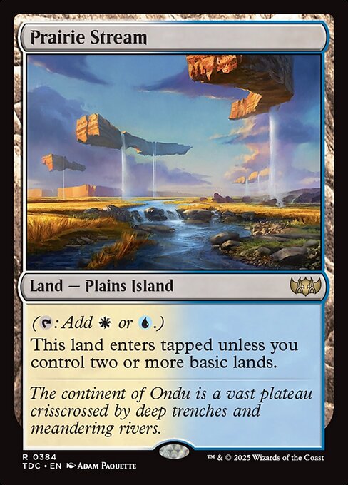 TDC: Prairie Stream