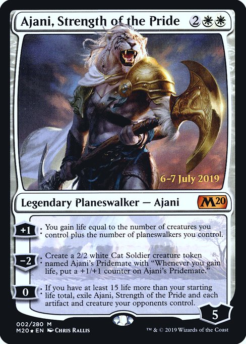 PM20: Ajani, Strength of the Pride (Foil)
