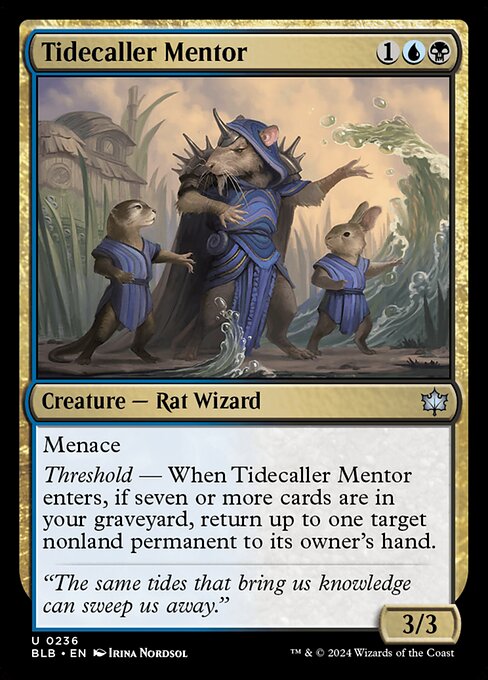 BLB: Tidecaller Mentor (Foil)
