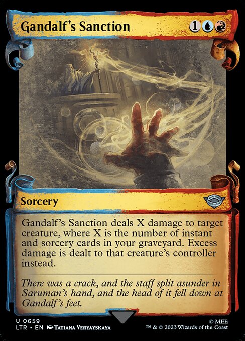 LTR: Gandalf's Sanction (Showcase Scrolls)