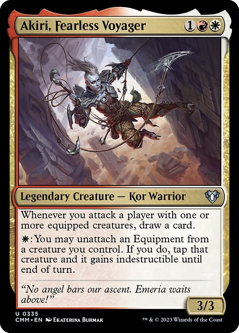 CMM: Akiri, Fearless Voyager (Foil)