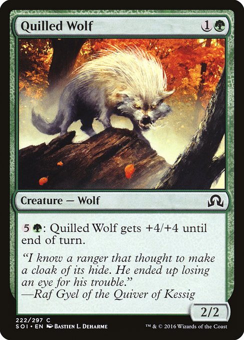 SOI: Quilled Wolf