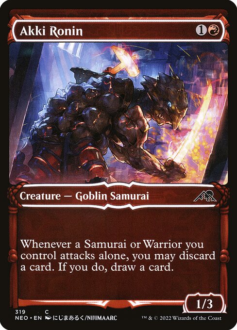 NEO: Akki Ronin (Showcase) (Foil)