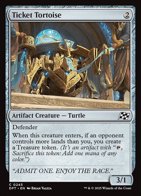 DFT: Ticket Tortoise