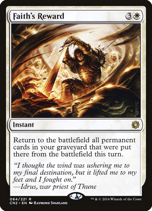 CN2: Faith's Reward (Foil)