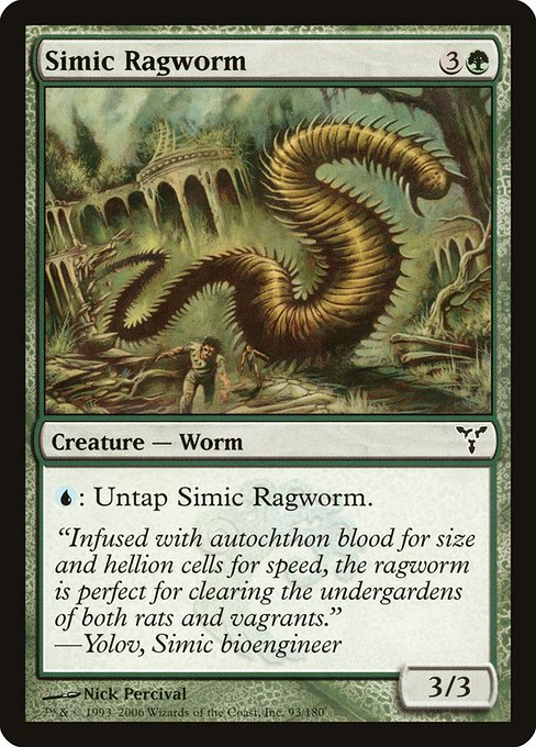 DIS: Simic Ragworm (Foil)