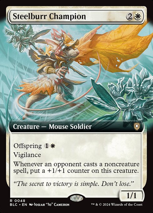 BLC: Steelburr Champion (Extended Art)