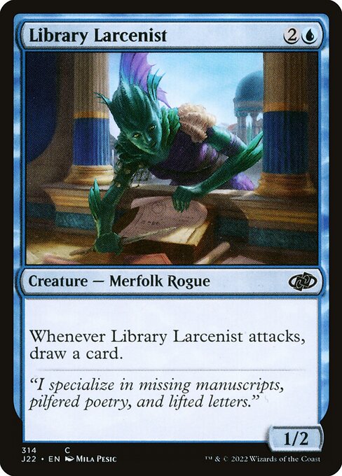 J22: Library Larcenist