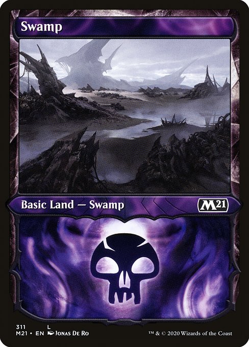 M21: Swamp (Showcase) (Foil)