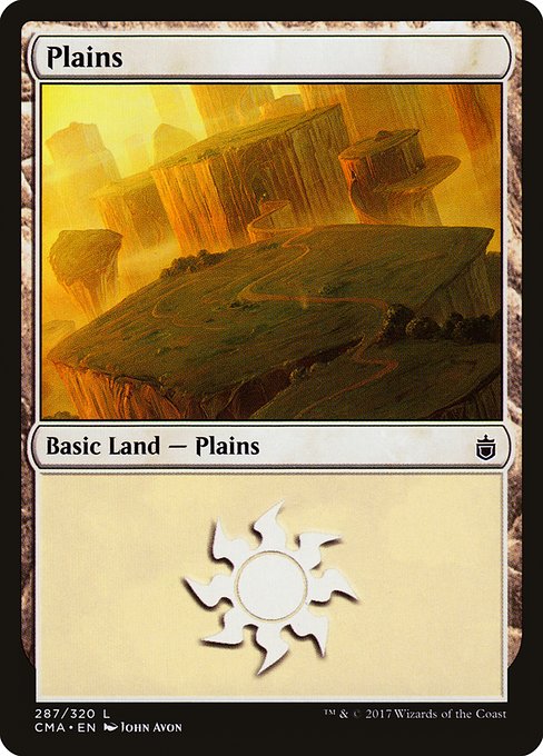 CMA: Plains (287)
