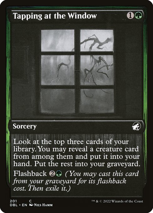 DBL: Tapping at the Window (Foil)
