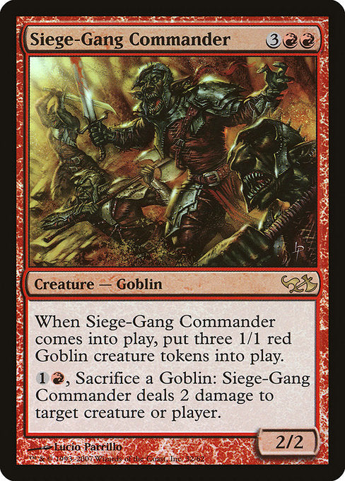 DD1: Siege-Gang Commander (Foil)