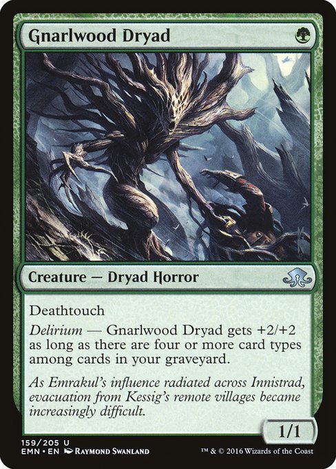 EMN: Gnarlwood Dryad (Foil)