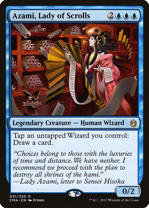 CMA: Azami, Lady of Scrolls