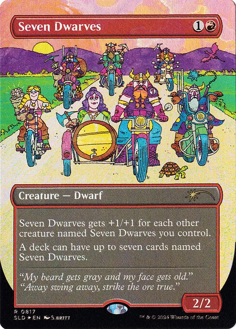 SLD: Seven Dwarves (0817) (Foil)