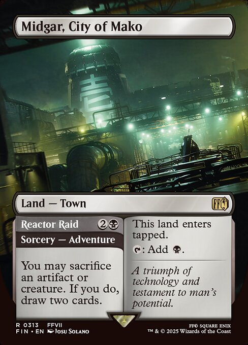 FIN: Midgar, City of Mako (Borderless)