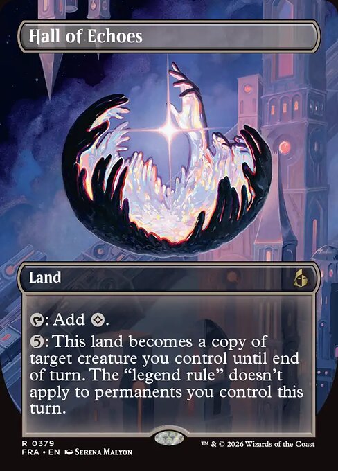 FRA: Hall of Echoes (Borderless) (Foil)