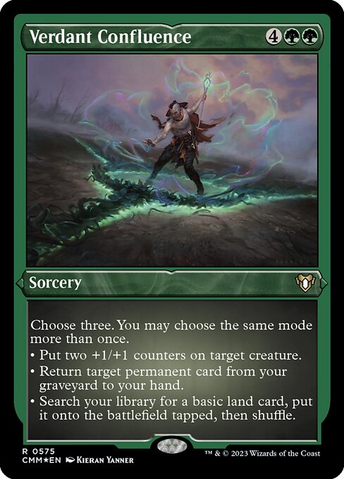 CMM: Verdant Confluence (Foil Etched)