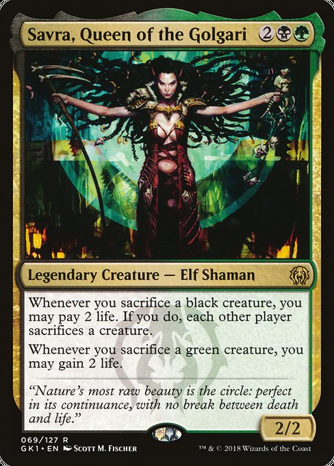 GK1: Savra, Queen of the Golgari