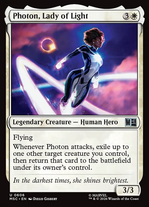 MSC: Photon, Lady of Light (Foil)