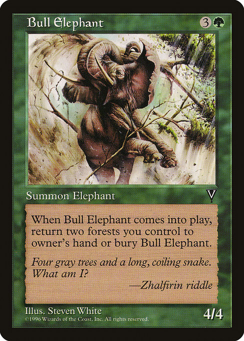 VIS: Bull Elephant