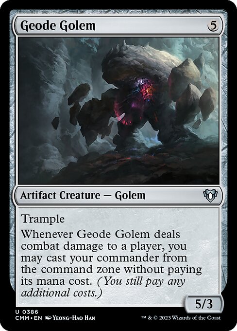 CMM: Geode Golem (Foil)