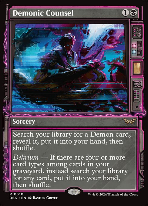 DSK: Demonic Counsel (Showcase) (Foil)