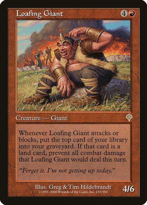INV: Loafing Giant