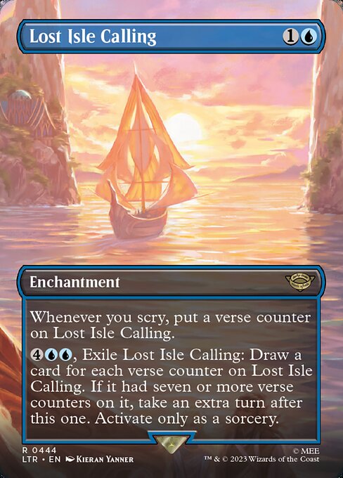 LTR: Lost Isle Calling (Borderless) (Foil)
