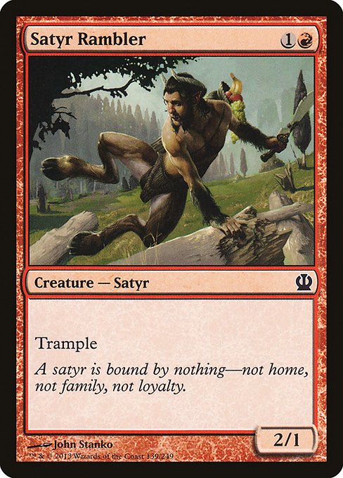 THS: Satyr Rambler (Foil)