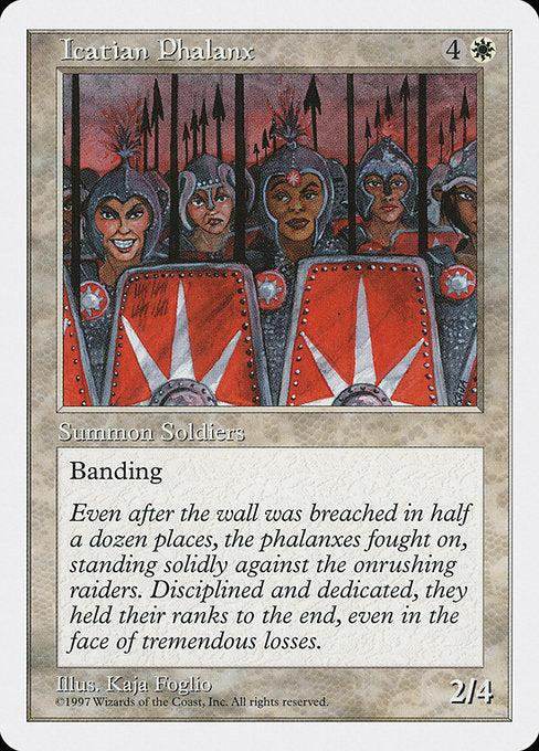 5ED: Icatian Phalanx