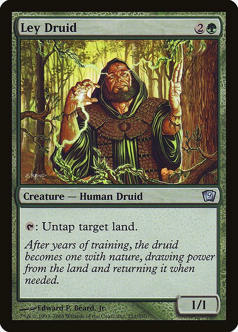 9ED: Ley Druid (Foil)