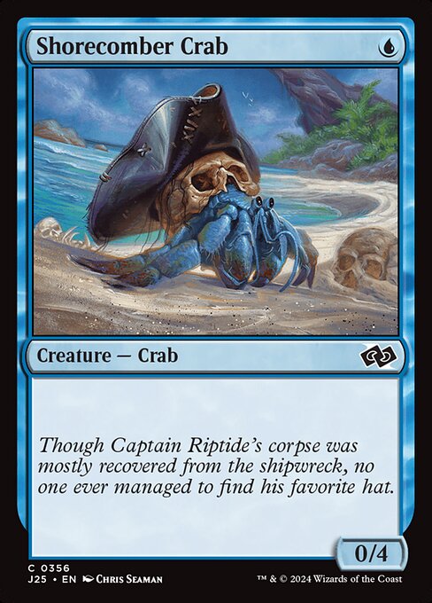 J25: Shorecomber Crab