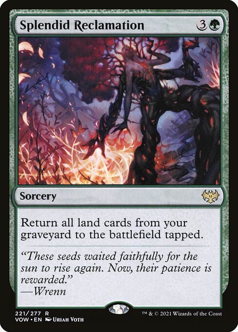 VOW: Splendid Reclamation