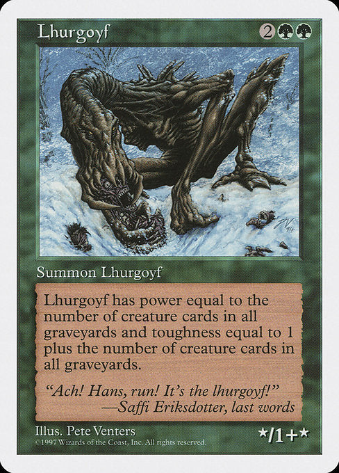 5ED: Lhurgoyf