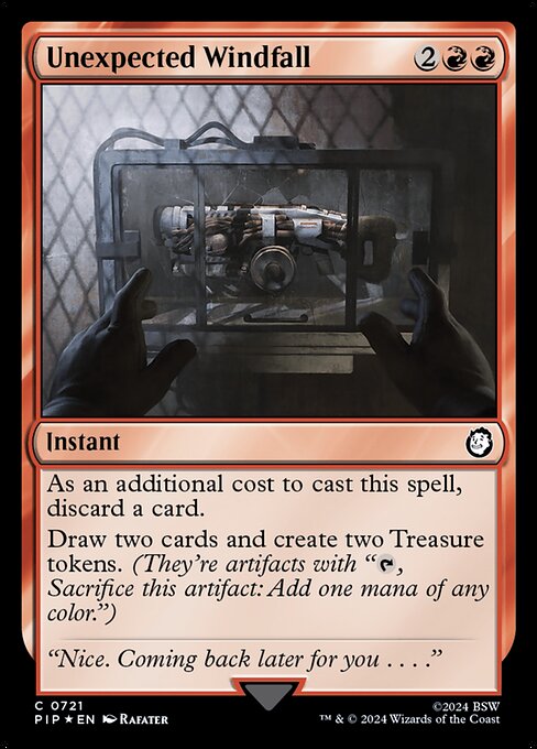 PIP: Unexpected Windfall (Surge Foil)