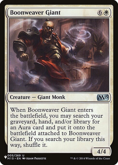 PLST: Boonweaver Giant