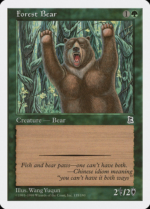PTK: Forest Bear