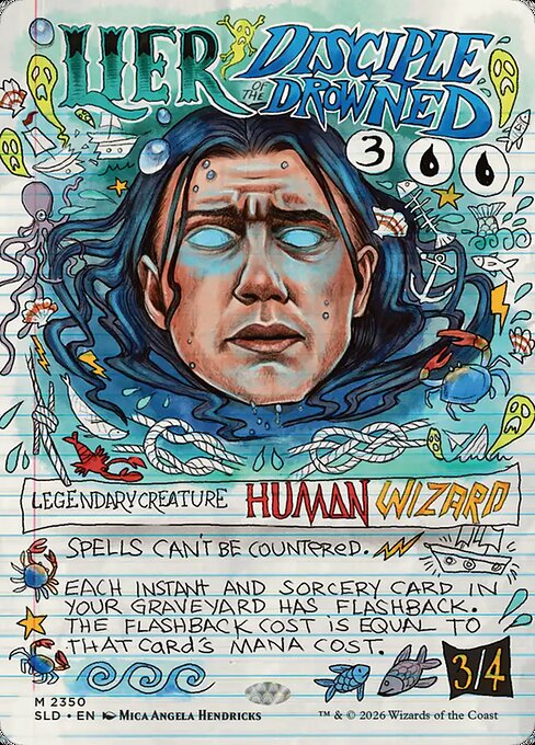SLD: Lier, Disciple of the Drowned (Foil)