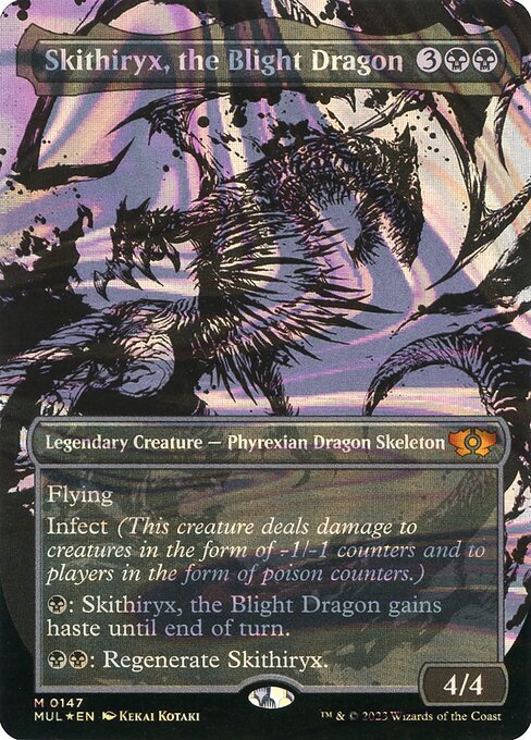 MUL: Skithiryx, the Blight Dragon (Halo Foil)
