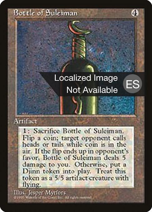 4BB: Bottle of Suleiman