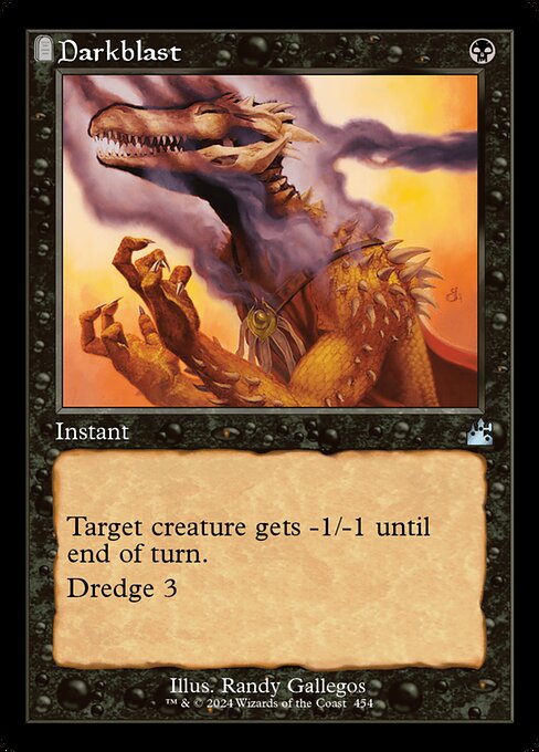 RVR: Darkblast (Retro Frame) (Foil)