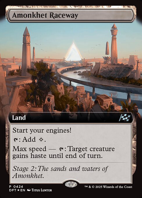 DFT: Amonkhet Raceway (Extended Art) (Foil)