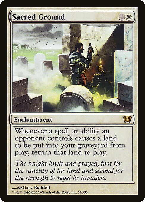 9ED: Sacred Ground (Foil)