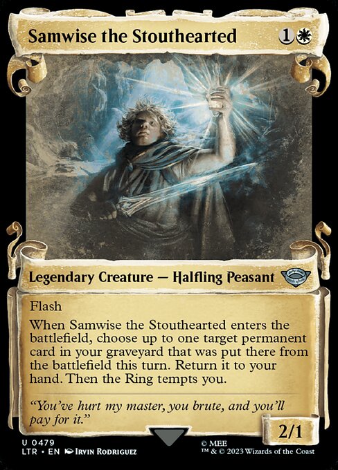 LTR: Samwise the Stouthearted (Showcase Scrolls) (Foil)