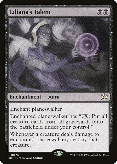 MOC: Liliana's Talent (Foil)