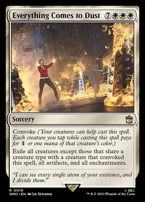 WHO: Everything Comes to Dust (Foil)