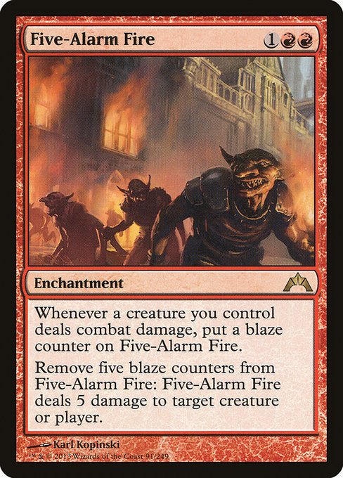GTC: Five-Alarm Fire (Foil)